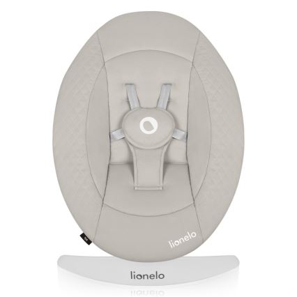 Lionelo - Dondolo musicale per bambini IRIS 4xAA Beige Sand