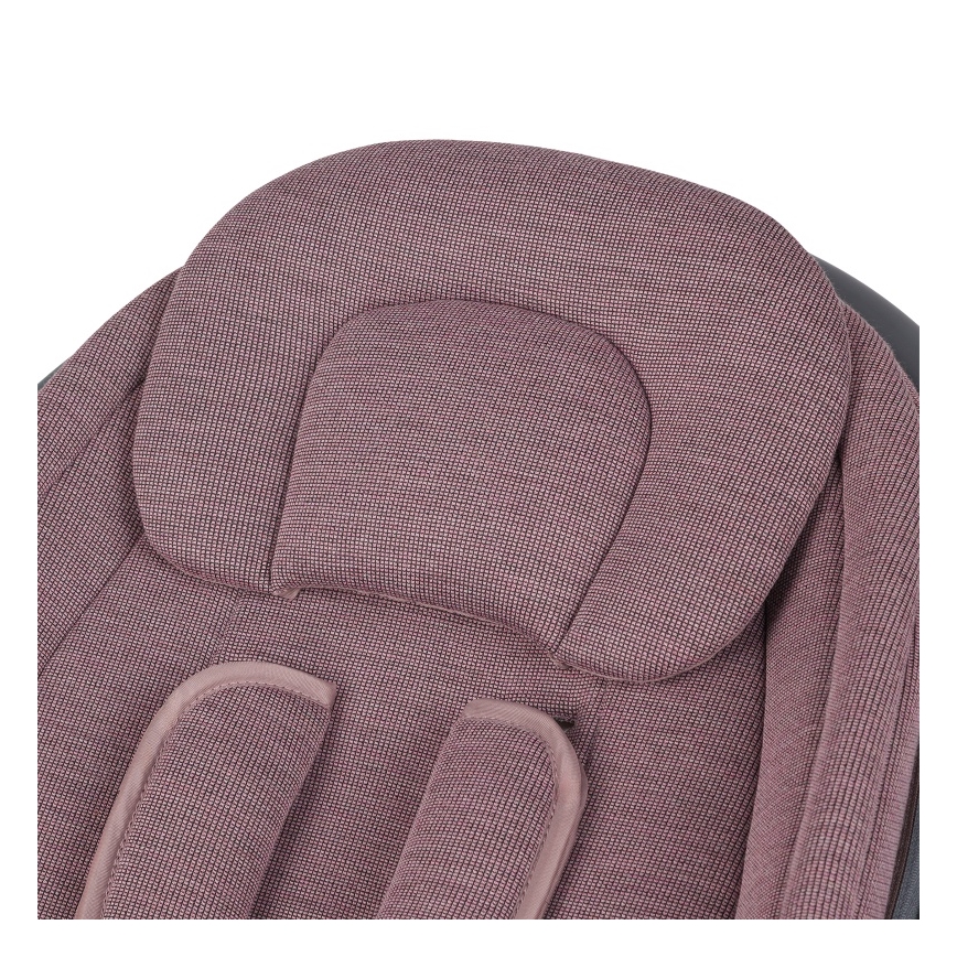 Lionelo - Dondolo per bambini con melodia BLOSSOM Pink Mauve + telecomando