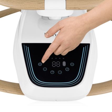 Lionelo - Dondolo per bambini con melodia OLIVIA Beige Natural con telecomando incluso