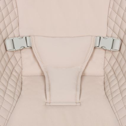 Lionelo - Dondolo per bambini con melodia RIO 4xC Beige Latte + telecomando