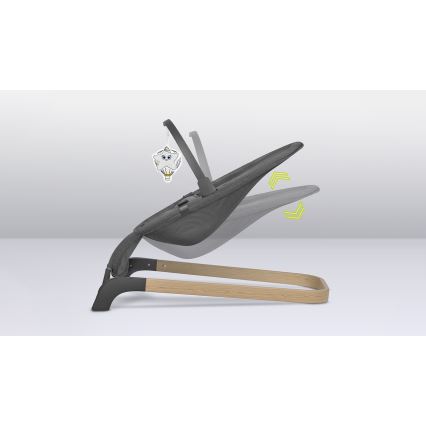 Lionelo - Dondolo per bambini JUNE grigio