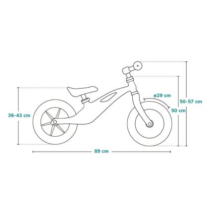 Lionelo - Draisienne BART TOUR gris/jaune