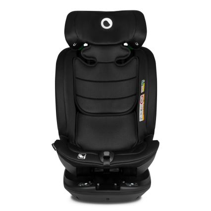 Lionelo - Drehbarer Autokindersitz BASTIAAN i-Size 40-150 cm mit Basis, Black Carbon