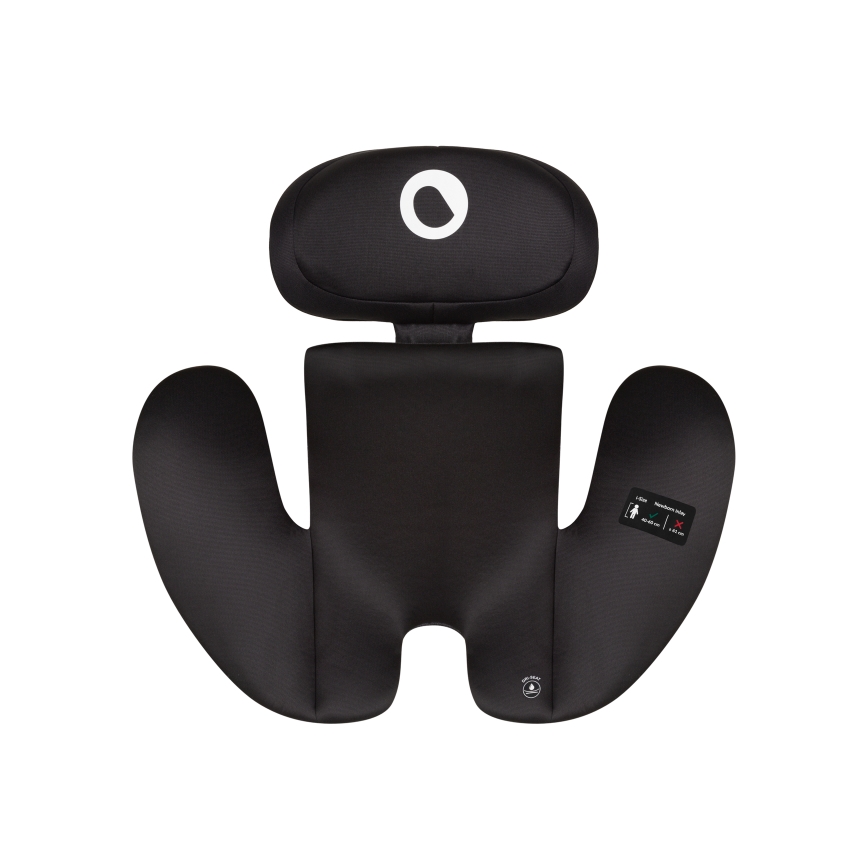 Lionelo - Drehbarer Kindersitz mit Basis BASTIAAN ONE i-Size 40-150 cm Schwarz-Carbon