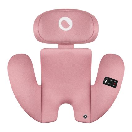 Lionelo - Drehbarer Kindersitz mit Basis BASTIAAN ONE i-Size 40-150 cm Pink Rose
