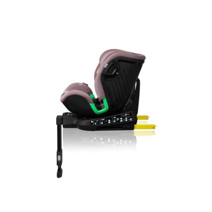 Lionelo - Drehbarer Kindersitz mit Basis HARMONY i-Size 40-150 cm rosa
