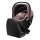 Lionelo - Drehbarer Kindersitz mit Basis MOXIE SET i-Size 40-87 cm Pink Mauve