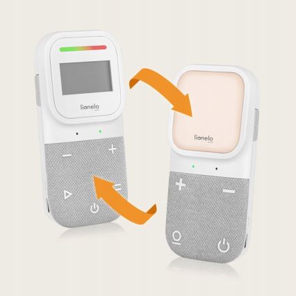 Lionelo - Écoute-bébé audio rechargeable sans fil BABYLINE 2.3 5V