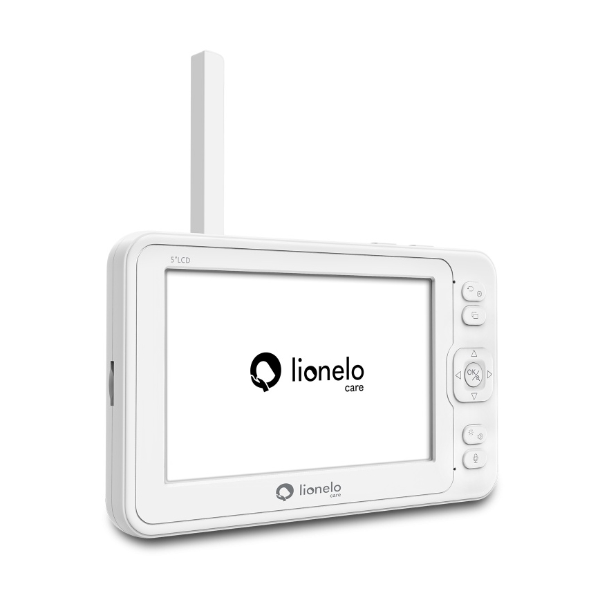 Lionelo - Écoute-bébé avec moniteur BABYLINE 8.3 5V 3600 mAh