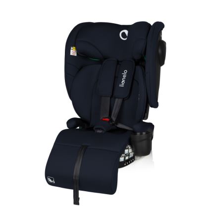 Lionelo - Faltbarer Kindersitz NELLY i-Size 76-150 cm Navyblau