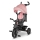 Lionelo - HAARI Kinder-Dreirad, rosa/grau