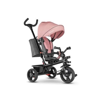 Lionelo - HAARI Kinder-Dreirad, rosa/grau