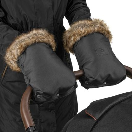 Lionelo - Handmuff für Kinderwagen HANDMUFF Schwarz
