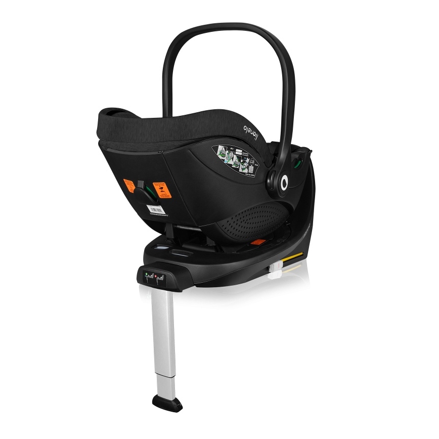 Lionelo - i-Size-Basis für Autokindersitze MOXIE SET, schwarz