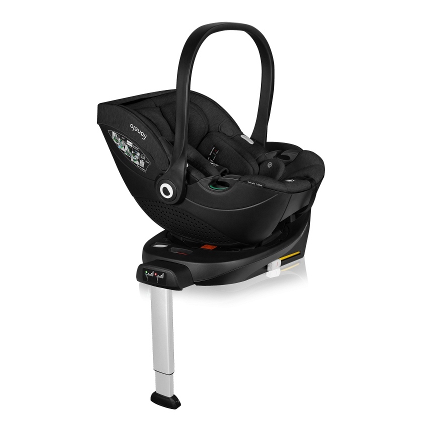 Lionelo - i-Size-Basis für Autokindersitze MOXIE SET, schwarz
