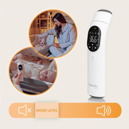 Lionelo - Infrarot-Thermometer FEVERSCAN 2xAAA