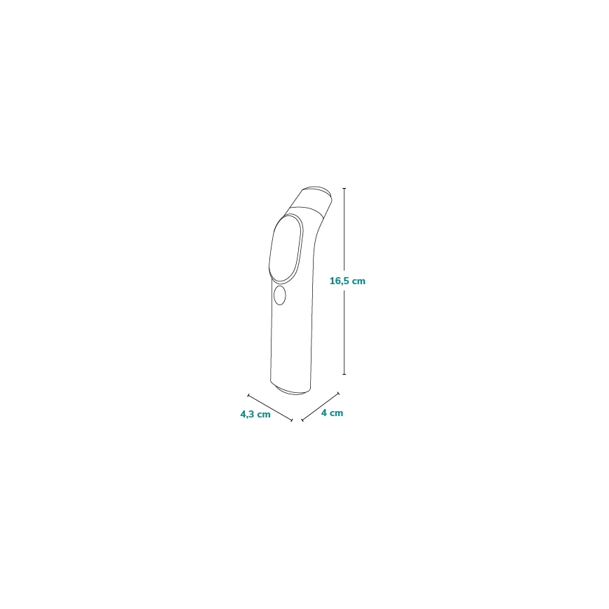 Lionelo - Infrarot-Thermometer FEVERSCAN 2xAAA