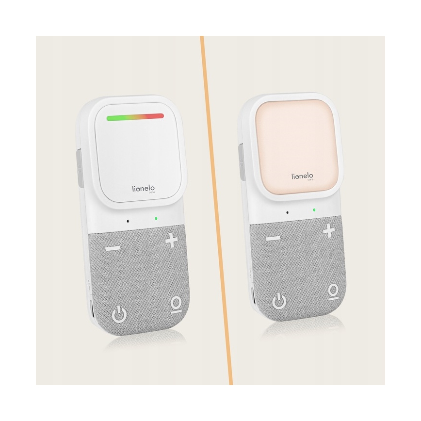 Lionelo - Kabelloses, wiederaufladbares Audio-Babyfon BABYLINE 2.2 5V