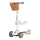Lionelo - Kinder-Scooter 2-in-1 FRANKY weiß/beige