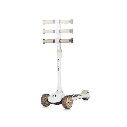 Lionelo - Kinder-Scooter 2-in-1 FRANKY weiß/beige