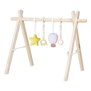 Lionelo - Kinder-Turnreck aus Holz ANIS