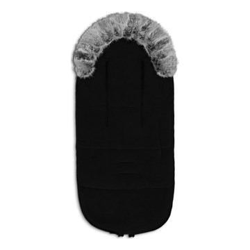 Lionelo - Kinderfußsack FRODE Carbon-Schwarz