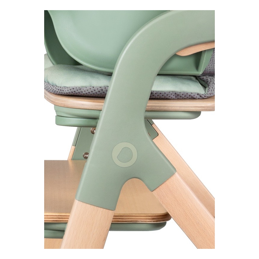 Lionelo - Kinderhochstuhl 3-in-1 MEGAN Green Wood