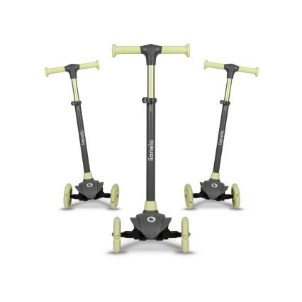 Lionelo - Kinderroller JESSY 3xAA grau/grün