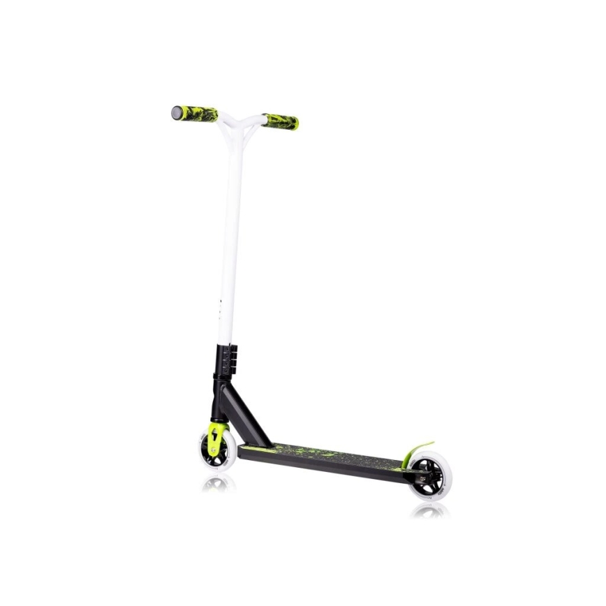 Lionelo - Kinderroller WHIZZ schwarz/weiß/gelb