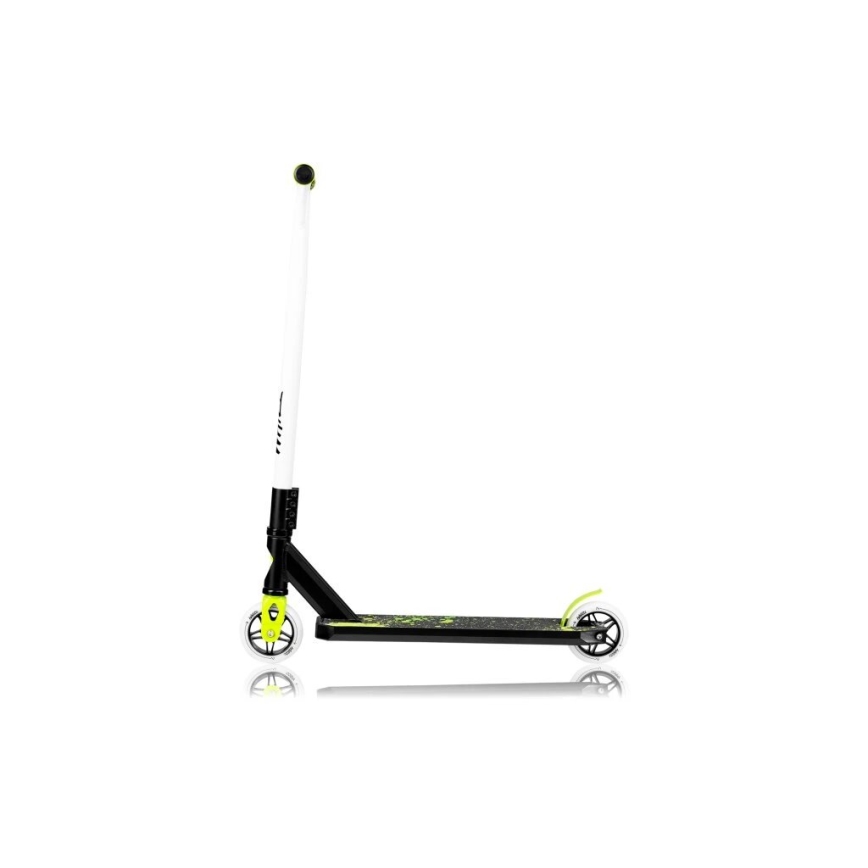 Lionelo - Kinderroller WHIZZ schwarz/weiß/gelb