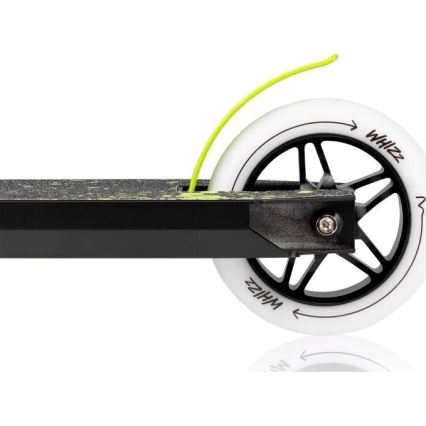 Lionelo - Kinderroller WHIZZ schwarz/weiß/gelb