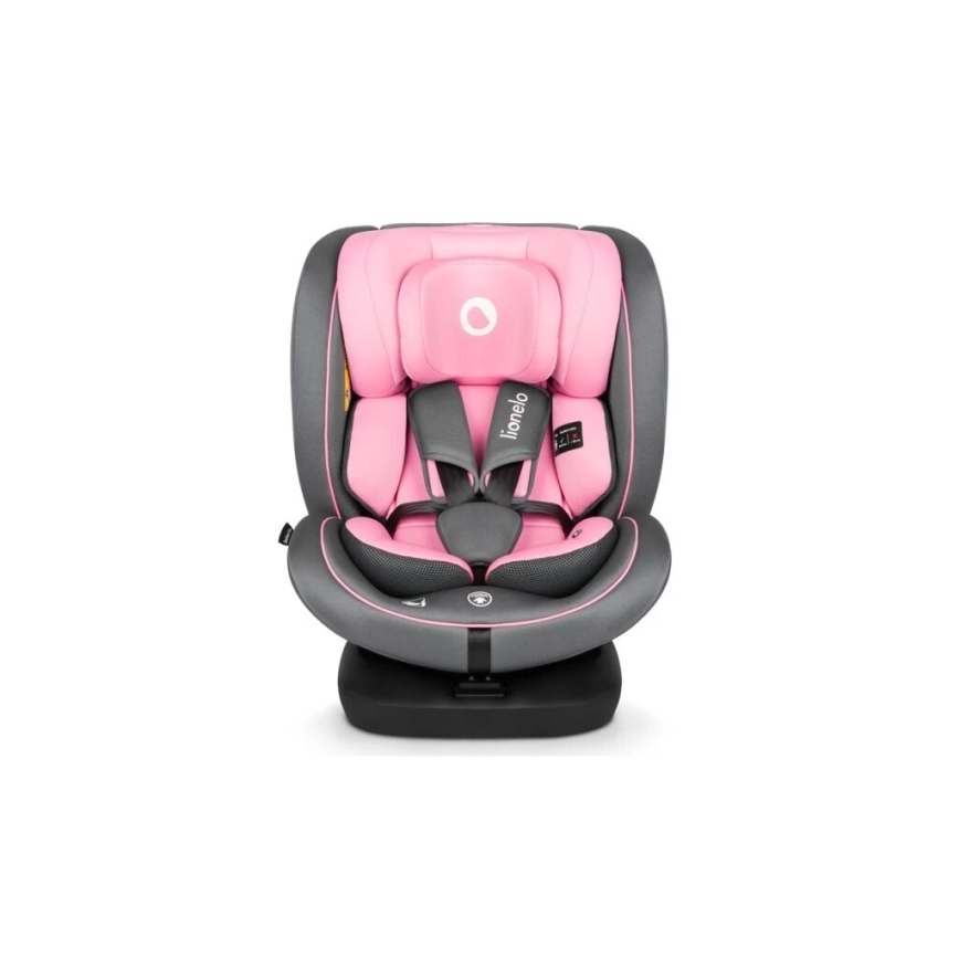 Lionelo - Kindersitz BASTIAAN i-Size 40-150 cm grau/rosa