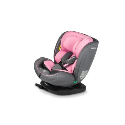 Lionelo - Kindersitz BASTIAAN i-Size 40-150 cm grau/rosa