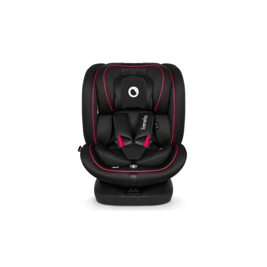 Lionelo - Kindersitz BASTIAAN i‑Size 40–150 cm schwarz/rot