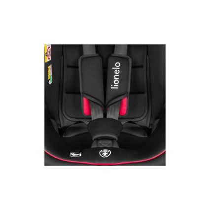 Lionelo - Kindersitz BASTIAAN i‑Size 40–150 cm schwarz/rot