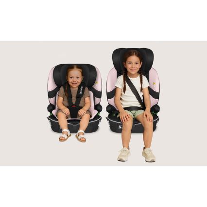 Lionelo - Kindersitz BILLY i-Size 76-150 cm Babyrosa