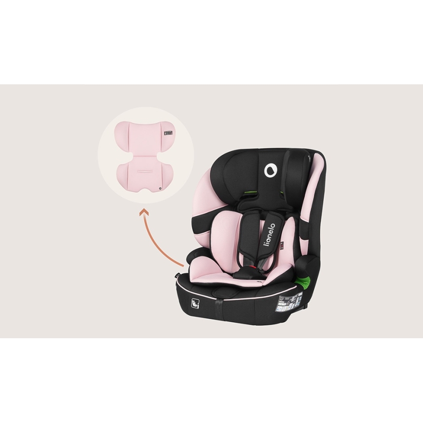 Lionelo - Kindersitz BILLY i-Size 76-150 cm Babyrosa