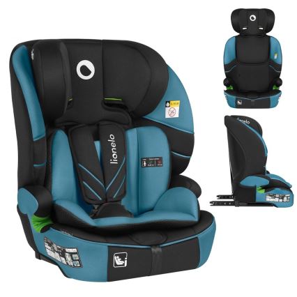 Lionelo - Kindersitz LEVI FIX i-Size 76-150 cm Kobaltblau