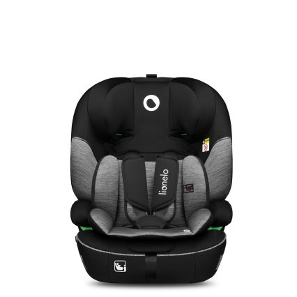 Lionelo - Kindersitz LEVI i-Size 76-150 cm Schwarz Grau