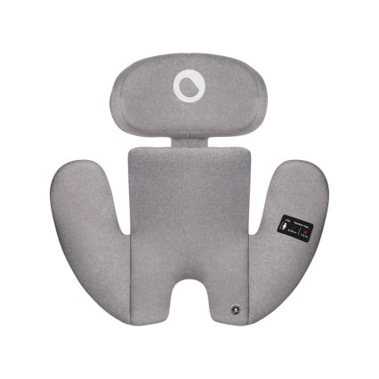 Lionelo - Drehbarer Kindersitz mit Basis BASTIAAN ONE i-Size 40-150 cm Steingrau