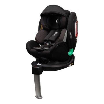 Lionelo - Kindersitz mit drehbarer Basis ANTOON PLUS i-Size 40-105 cm Onyx-Schwarz