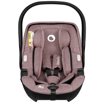 Lionelo - Kindersitz MOXIE i-Size 40-87 cm Pink Mauve