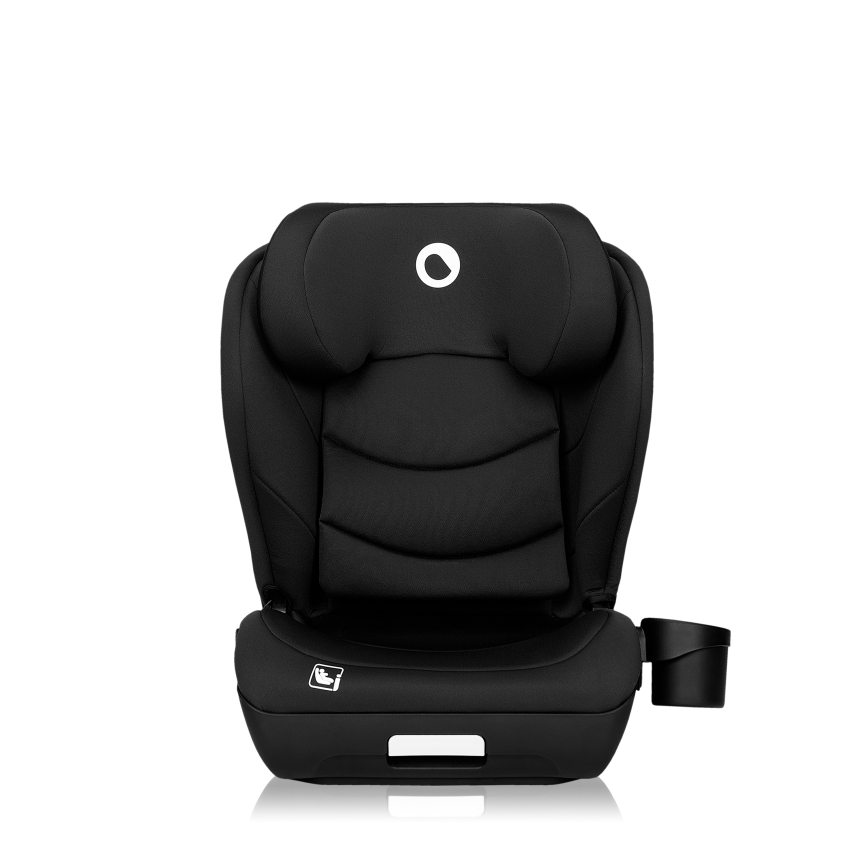 Lionelo - Kindersitz NEAL i-Size 100-150 cm Schwarz Carbon