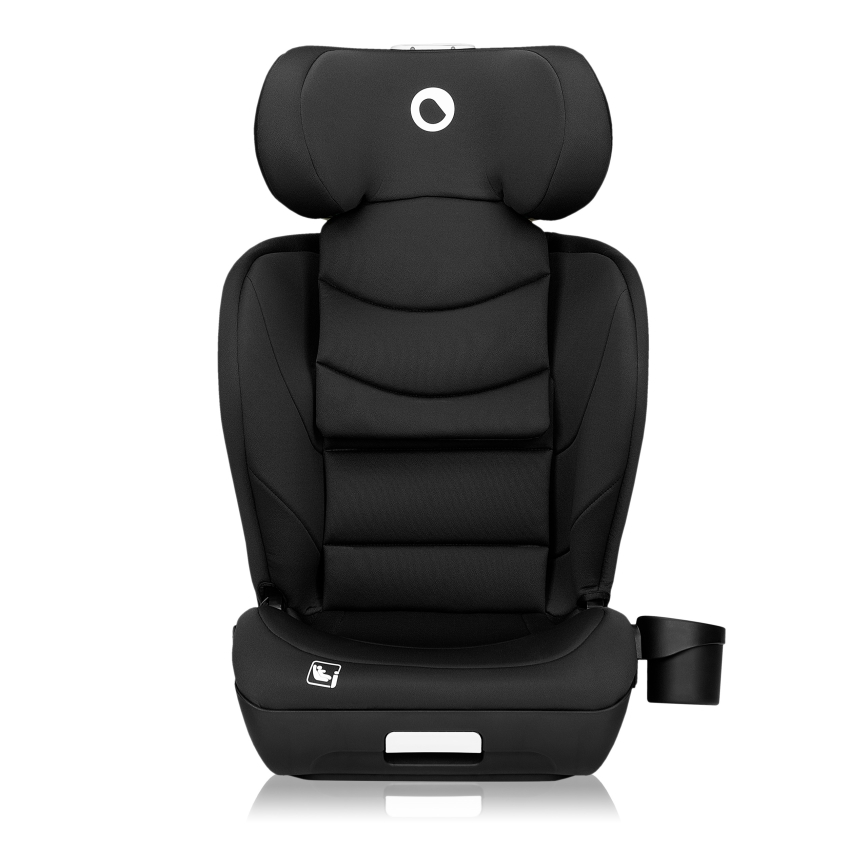 Lionelo - Kindersitz NEAL i-Size 100-150 cm Schwarz Carbon