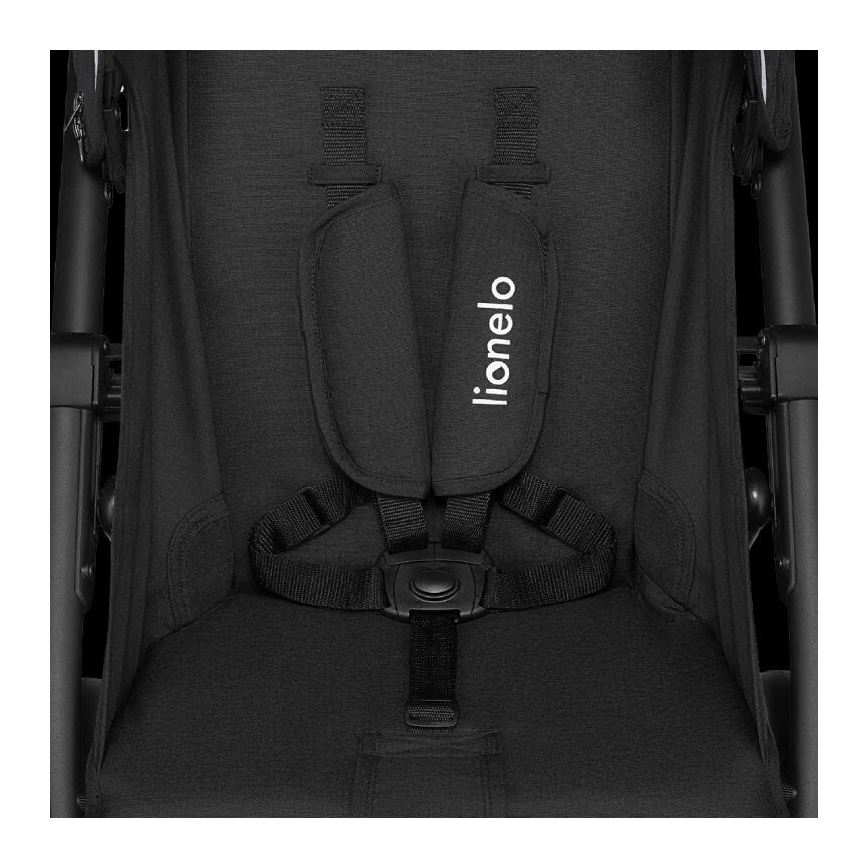 Lionelo - Kinderwagen ANNET PLUS schwarz