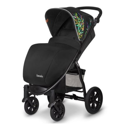 Lionelo - Kinderwagen ANNET TOUR schwarz/grün