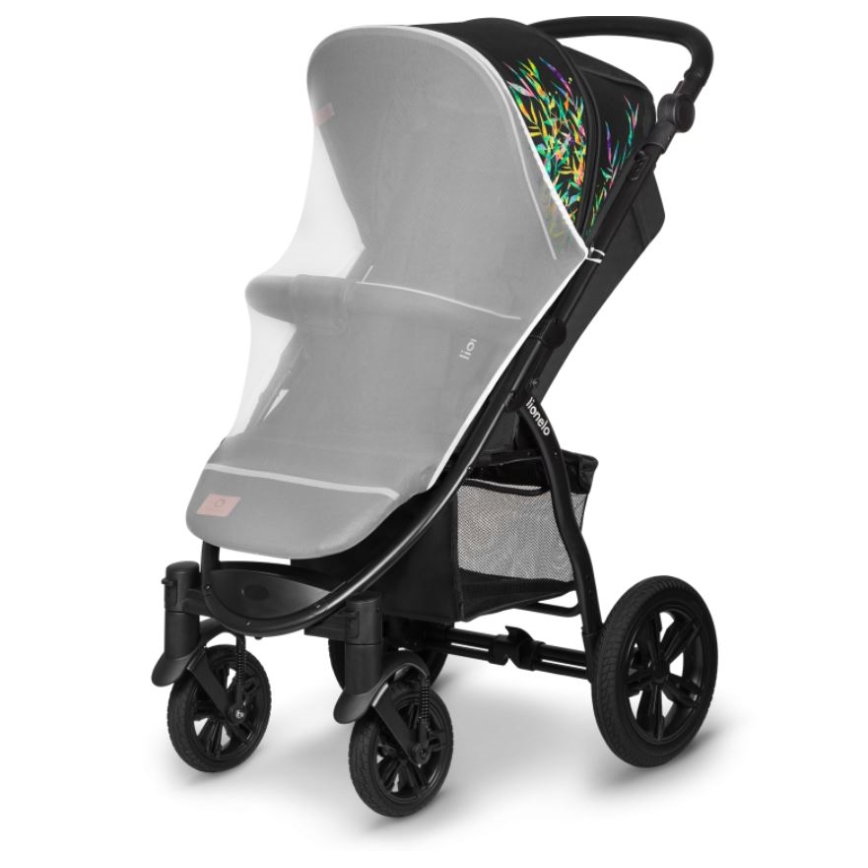 Lionelo - Kinderwagen ANNET TOUR schwarz/grün