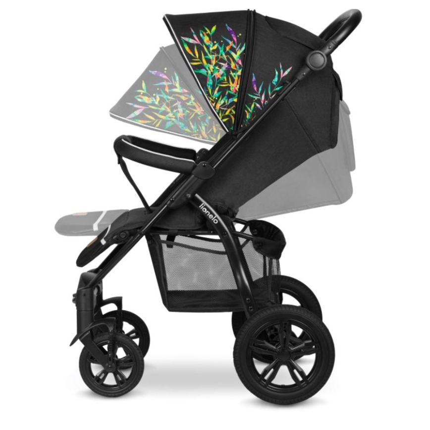 Lionelo - Kinderwagen ANNET TOUR schwarz/grün
