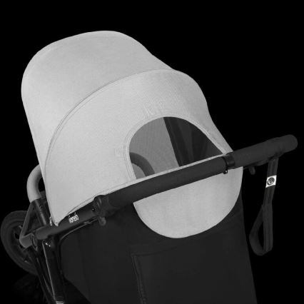 Lionelo - Kinderwagen AZURA schwarz/grau