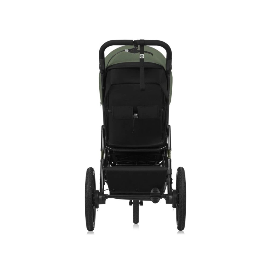 Lionelo - Kinderwagen AZURA schwarz/grün
